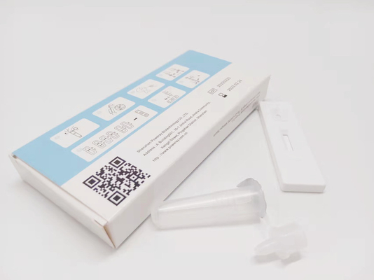 Paket Kecil Kit Tes SARS-CoV-2 Tes Swab Antigen Cepat Dengan Penyangga Sampel