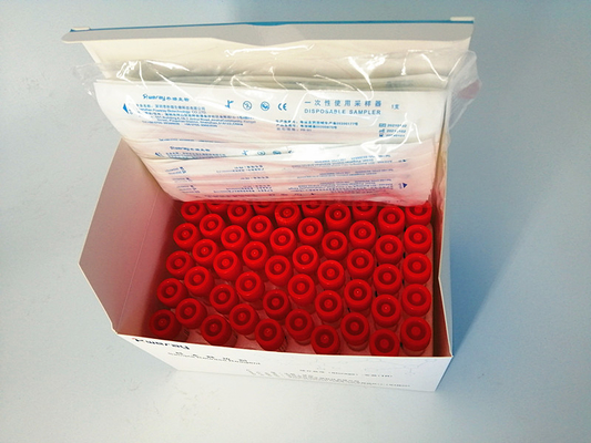 Kit Uji Diri PCR Sekali Pakai Diagnostik Swab 150mm Portabel