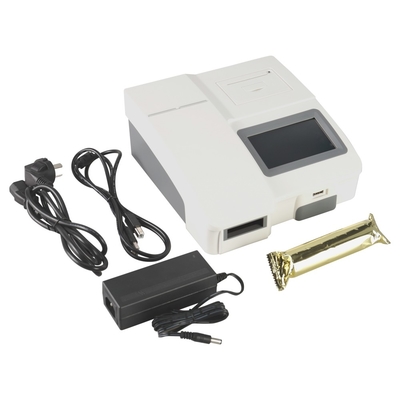 Colloidal Gold Quantitative Immunoassay Analyzer Layar Sentuh 4,3 Inci