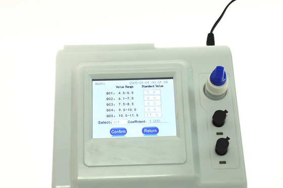 Semi Auto CRP HbA1c Analyzer / Protein Analyzer Spesifik Dengan LCD Touch