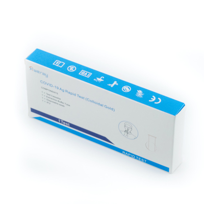 Flocked Nasal Swab Kit Tes Cepat Antigen Non Invasif Untuk COVID-19