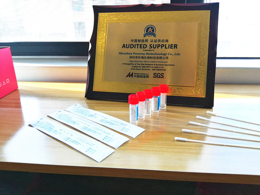 Sampel Virus RNA Extraction PCR Rapid Test Kit Tanpa Ekstraktor