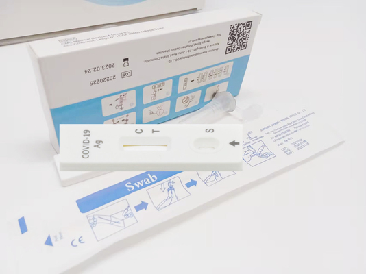 ISO Disetujui Rapid Antigen Saliva Test Swab Antigen Rapid Antigen Sensitivitas Tinggi