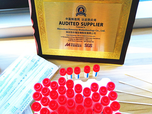 Sampel Virus RNA Extraction PCR Rapid Test Kit Tanpa Ekstraktor