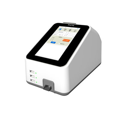 Sistem Immunoassay Fluoresensi Poweray PR-601 Inkubasi Tiga Saluran